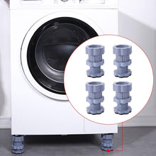 Washing machine support, anti vibration washing machine support adjustable washer anti vibrasion pads, washer & dryer pedestals, Washing Machine Accessory Anti- Skid Pad PVC Lifting Pad Non-Slip ( 4 Pc Set ) - wholesale99.in