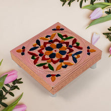 Meenakari Wooden Chowki / Pata