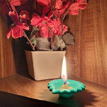 Silicone Diya for Diwali Attractive Design Colourful Diya Combo (Mix Design /1 Pc) - wholesale99.in