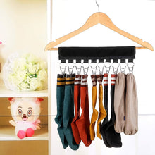 10 Clip Folding Clothes Hanger