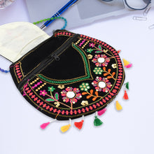 9 inch Handcrafted Cotton Embroidered Shoulder Bag for Girls & women (1 Pc) - wholesale99.in