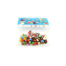 Fancy & Stylish Colorful Erasers (28 Pcs In 1 Packet)