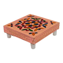 Meenakari Wooden Chowki / Pata