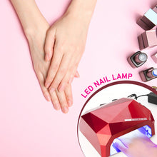 36W LED Nail Dryer, Curing Nail Polish UV Gel Diamond Shaped Nail Dryers (1 Pc) - wholesale99.in