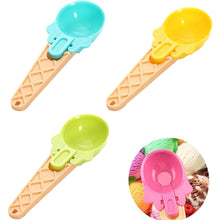 Ice Cream Spoons 2pcs Plastic Water Melon Scoopers with Trigger Dipper and Adults for Summer Party Ic (2 Pc)