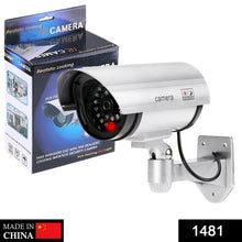 Fake outdoor IR camera for security purposes, mimics real CCTV cameras.