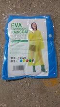 Eva Portable Rain Coat, Waterproof Raincoat (1pc)