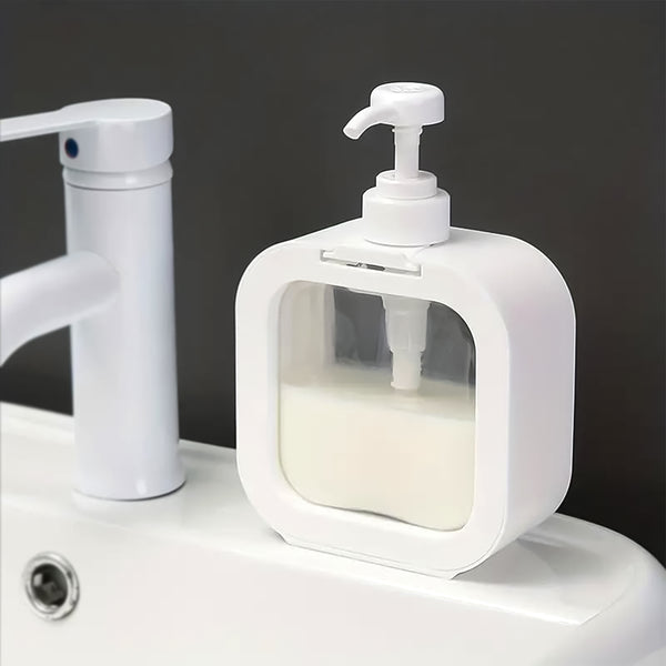 Snap Sink Dispenser Plastic Clear Empty Pump
