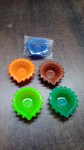 Silicone Diya for Diwali Attractive Design Colourful Diya Combo (Mix Design /1 Pc) - wholesale99.in