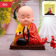 Solar Powered Sitting Buddha Statue,  Moving Head and Hand (1 Pc / Big)