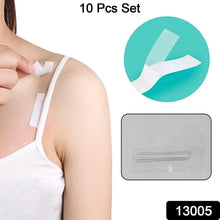 Waterproof Anti-Skid, Disposable Double Sided Adhesive Transparent for Lingerie (10 Pcs Set)