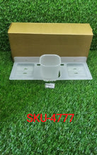 Full view of 4 in 1 plastic soap dish for bathroom and kitchen.