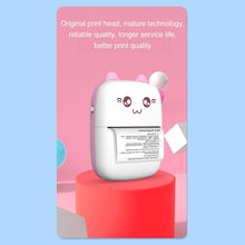 Pocket Mini Printer Mobile Phone Bluetooth Connection Wireless Mini Thermal Printer With Android Or Ios App For Pictures Portable Smart Printercontains 1 Rolls Thermal Paper With Fast Paper Output For Photo Image