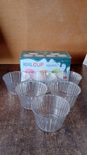 Premium Transparent Plastic Dessert Bowl Set – 6 Pieces
