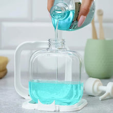Snap Sink Dispenser Plastic Clear Empty Pump